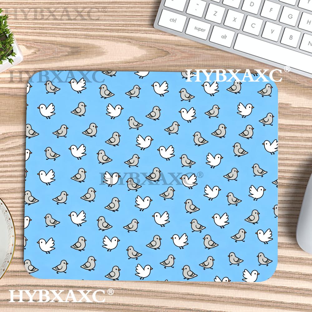 Desk Setup Blue - HYBXAXC Cute Blue Bird Pattern Mouse