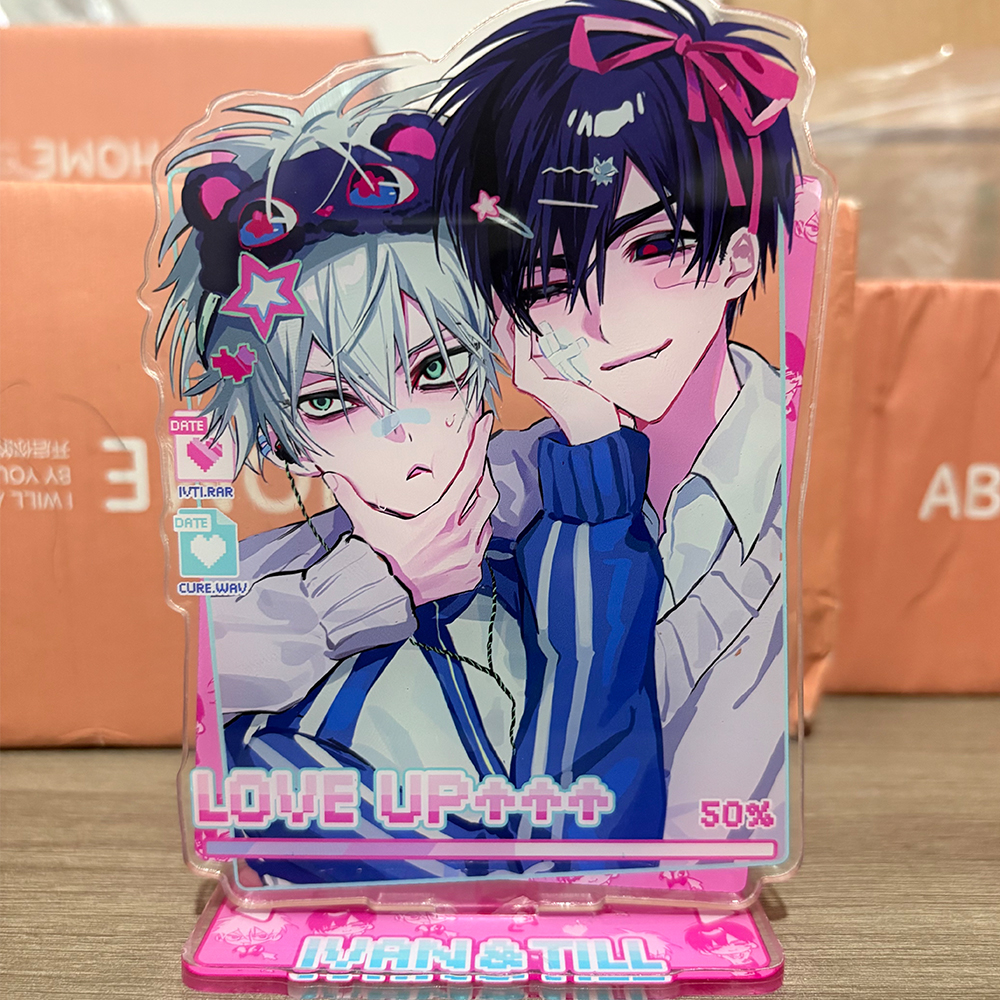 Desk Setup Cute - Anime Alien Stagee Cosplay Acrylic Stand