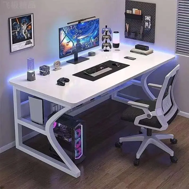 Q Minimalist Console Computer  - Desk Setup White recensie en prijs