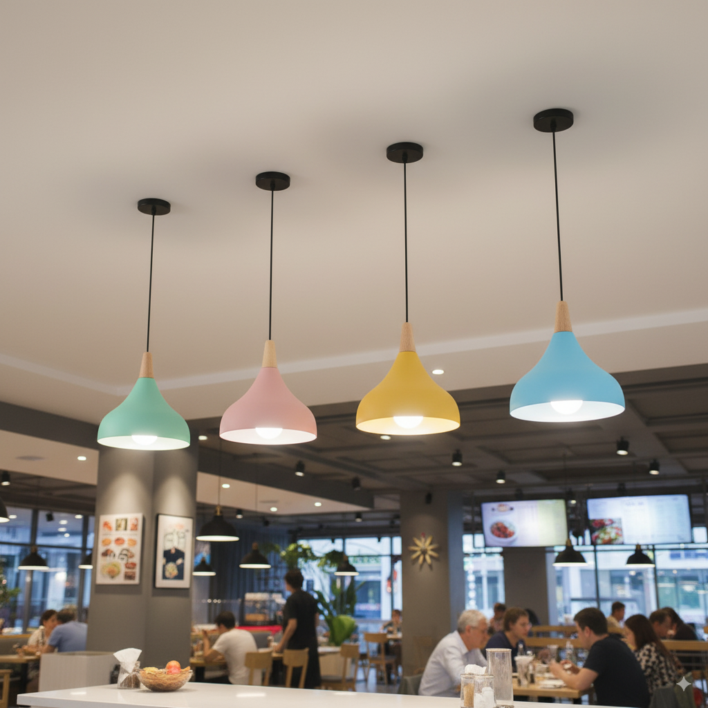 Nordic Modern Hanging Lamps Vi - Desk Setup White recensie en prijs