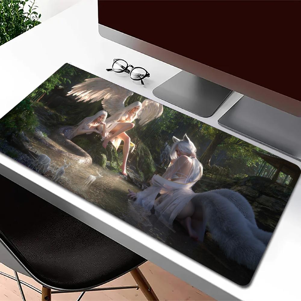 Forest girl Gaming Mats Extend - Desk Setup Girl recensie en prijs