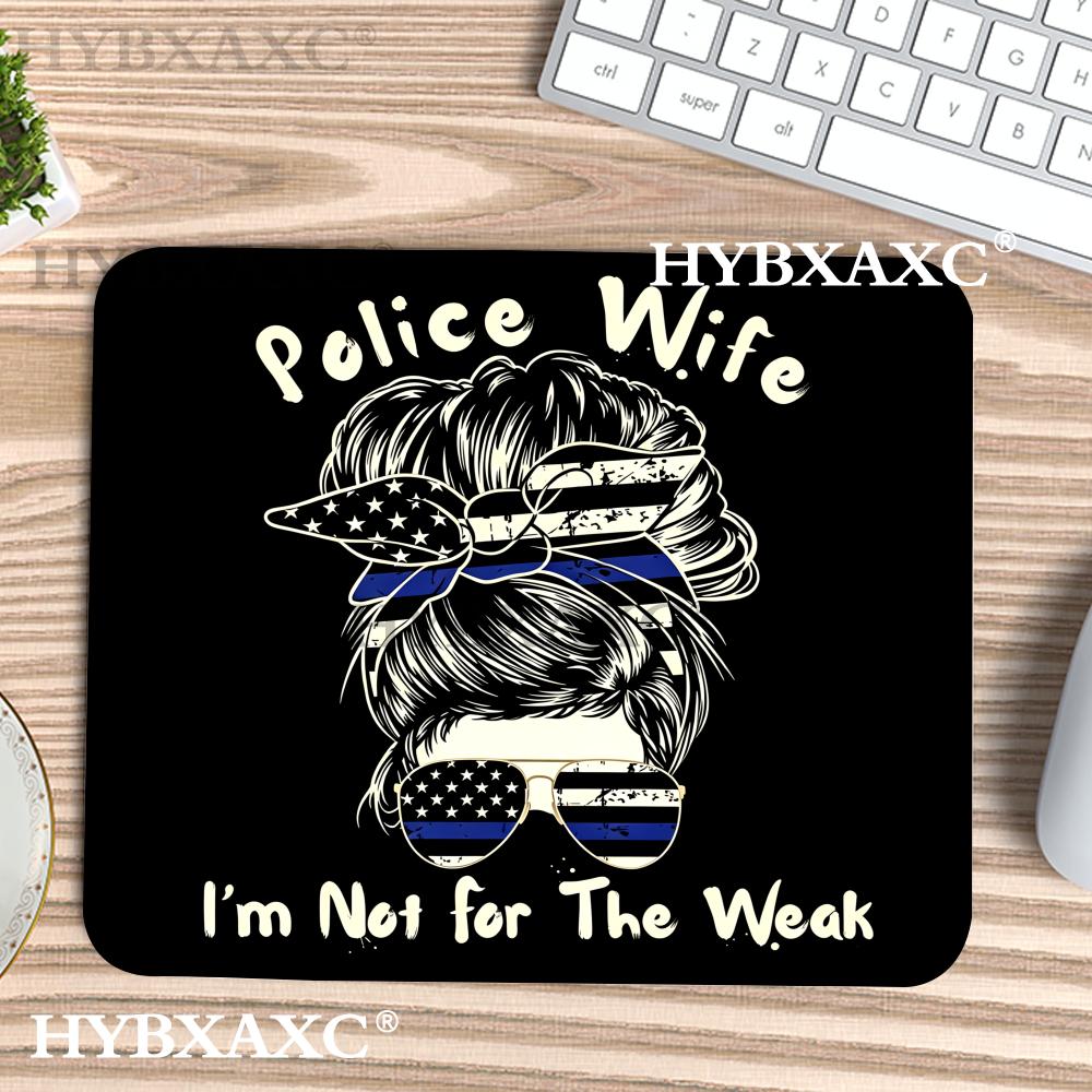 HYBXAXC Police Wife Mouse Pad  - Desk Setup Blue recensie en prijs
