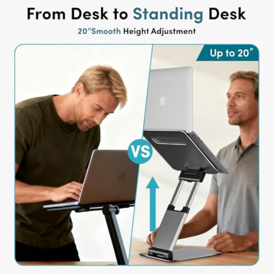 Ergonomic Adjustable Laptop St - Desk Setup Ergonomics recensie en prijs