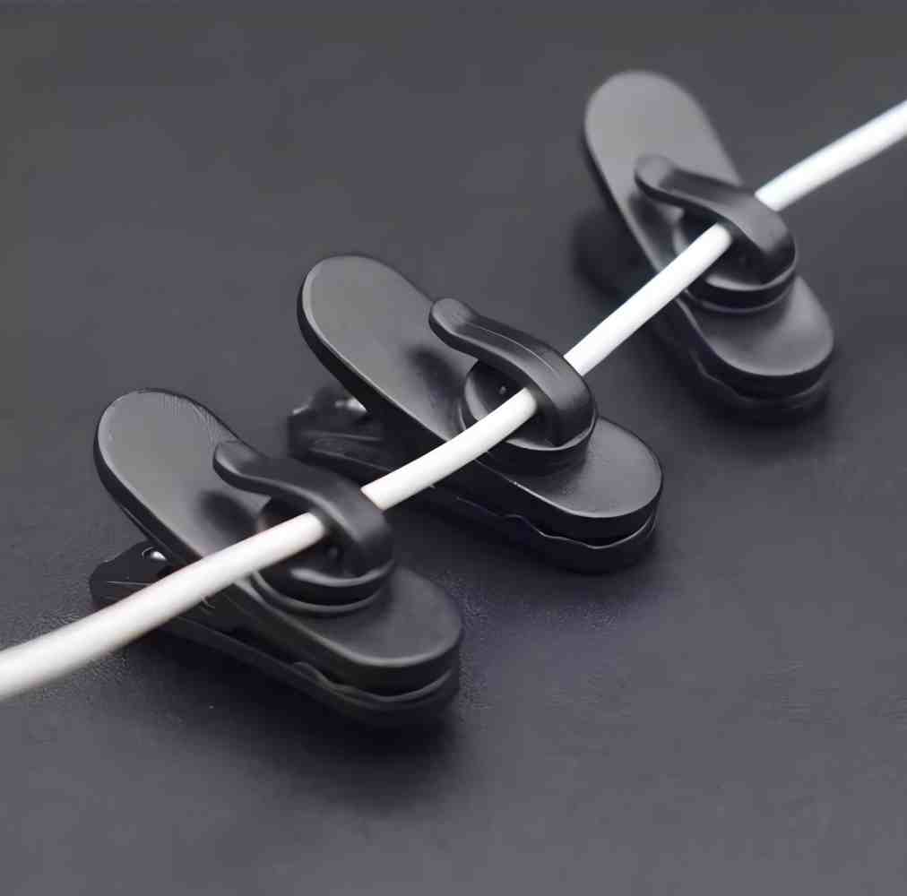 10pcs Rotating Earphone Cable  - Headphone Hook Under recensie en prijs
