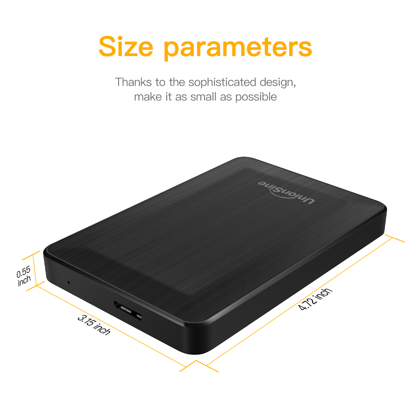 UnionSine 2.5' Portable Extern - Desk Setup Ps5 recensie en prijs