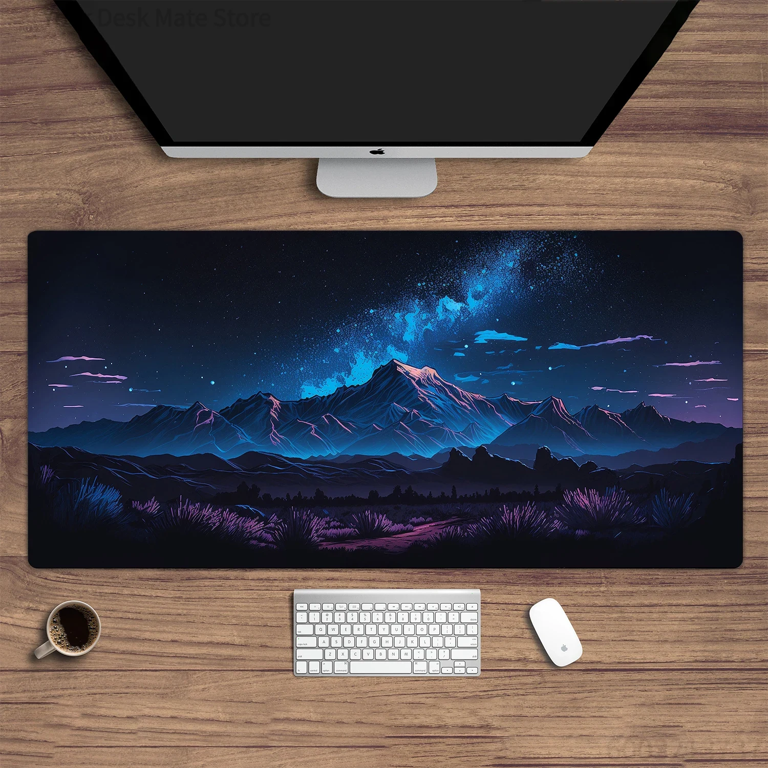 New Arrivals 900X400 Blue Auro - Desk Setup Blue recensie en prijs