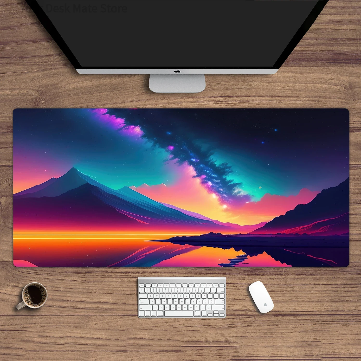 New Arrivals 900X400 Blue Auro - Desk Setup Blue recensie en prijs