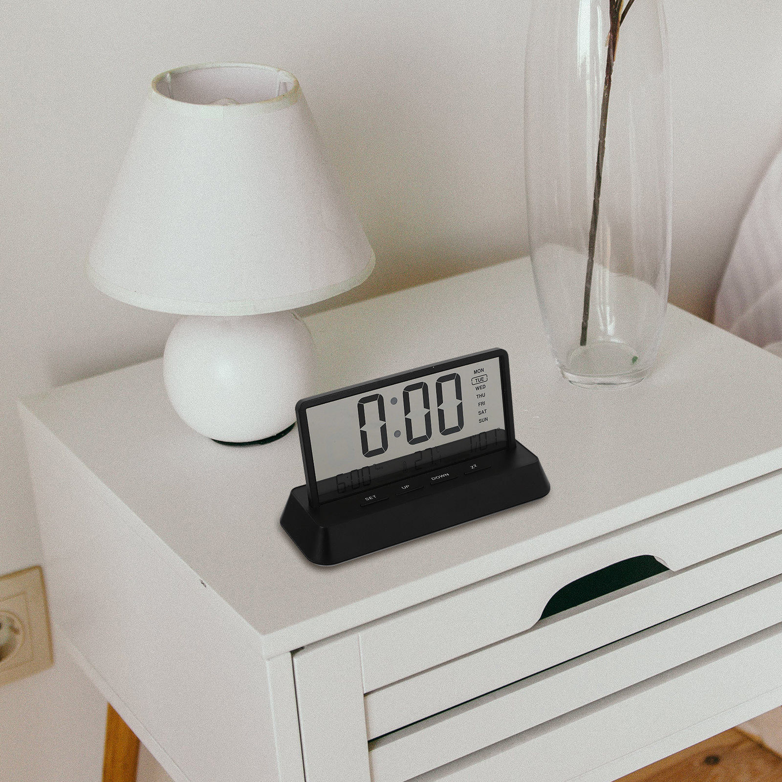 Digital Alarm Clock Small Comp - Desk Setup In Small Bedroom recensie en prijs