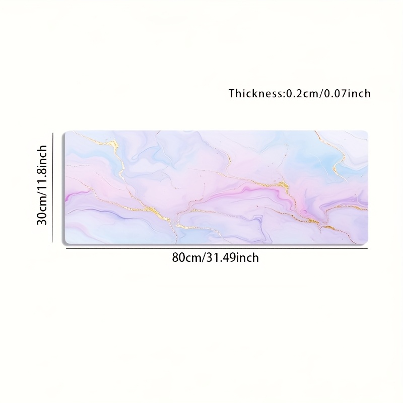 Pink Blue Marble Mouse Pad Lar - Desk Setup Blue recensie en prijs