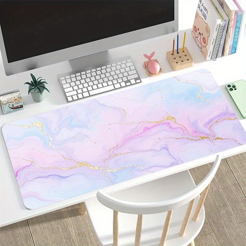 Pink Blue Marble Mouse Pad Lar - Desk Setup Blue recensie en prijs