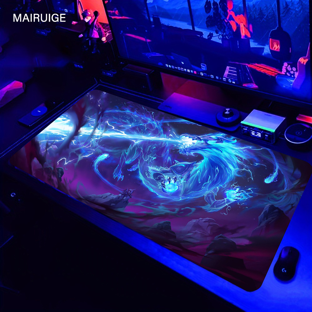 Blue Dragon Mouse Pad Speed Mo - Desk Setup Blue recensie en prijs