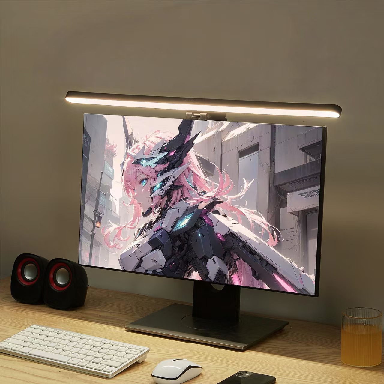 LED Monitor Light Hanging Desk - Desk Setup Desk recensie en prijs
