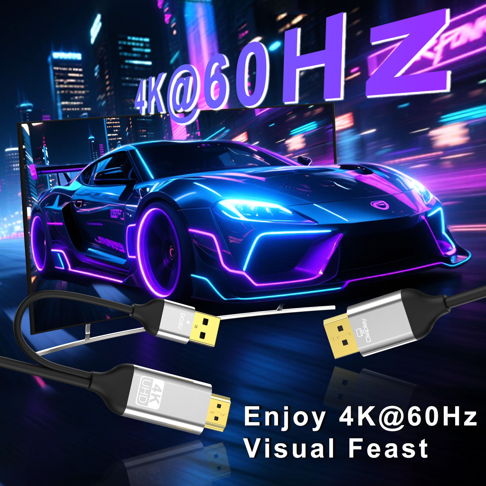 HDMI To DisplayPort Cable HDMI - Desk Setup Ps5 recensie en prijs