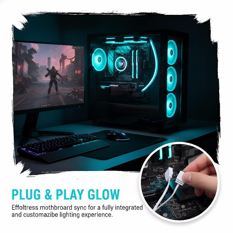 5V 3PIN ARGB Decorative Light  - Desk Setup Led Strip recensie en prijs