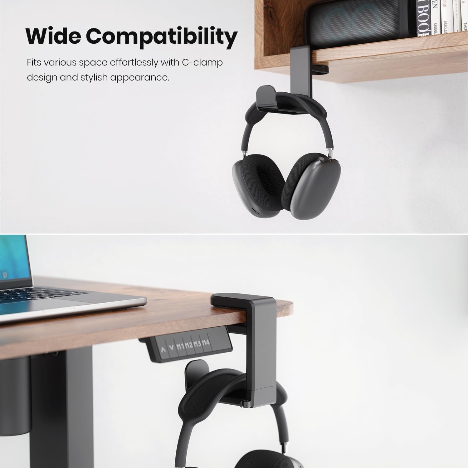 No Punch Table Clip Hook Headp - Headphone Hook Under recensie en prijs