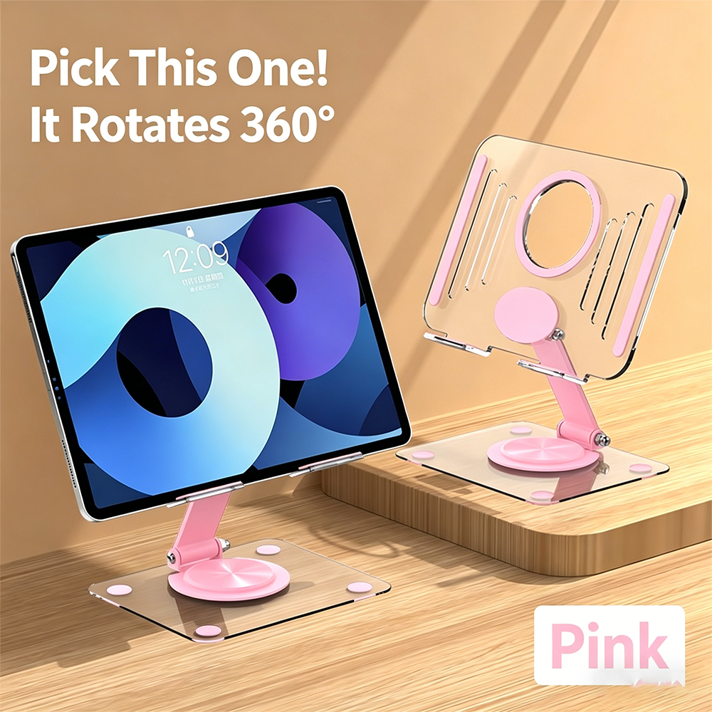 Acrylic Rotation Foldable Tabl - Desk Setup Desk recensie en prijs