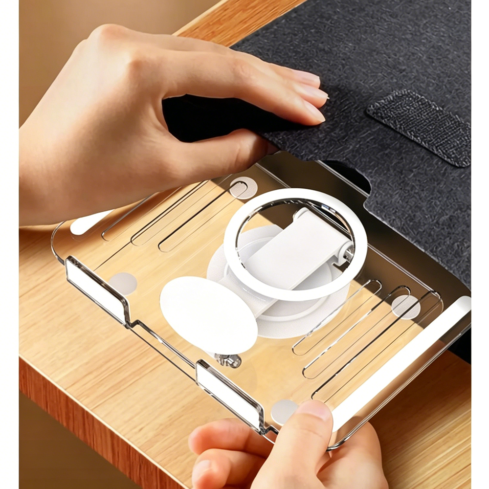 Acrylic Rotation Foldable Tabl - Desk Setup Desk recensie en prijs