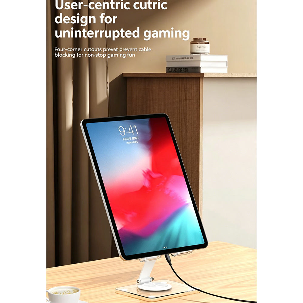 Acrylic Rotation Foldable Tabl - Desk Setup Desk recensie en prijs