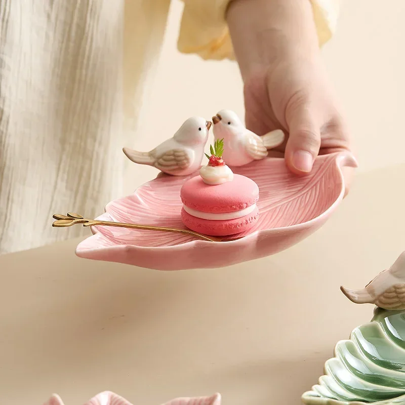 Cute Bird Tray Ceramic Jewelry - Desk Setup At Home recensie en prijs