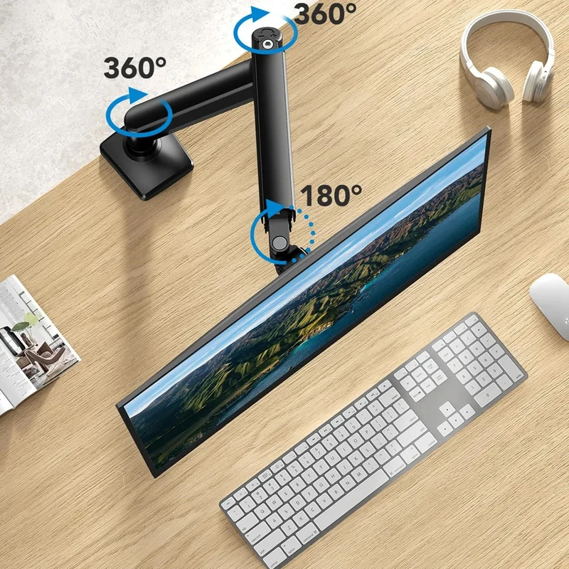 Universal Single Monitor Arm B - Desk Setup Ergonomics recensie en prijs