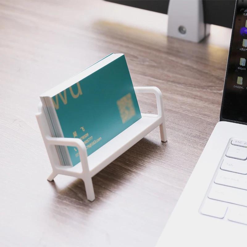 1pc Simple White Bench Style B - Desk Setup White recensie en prijs