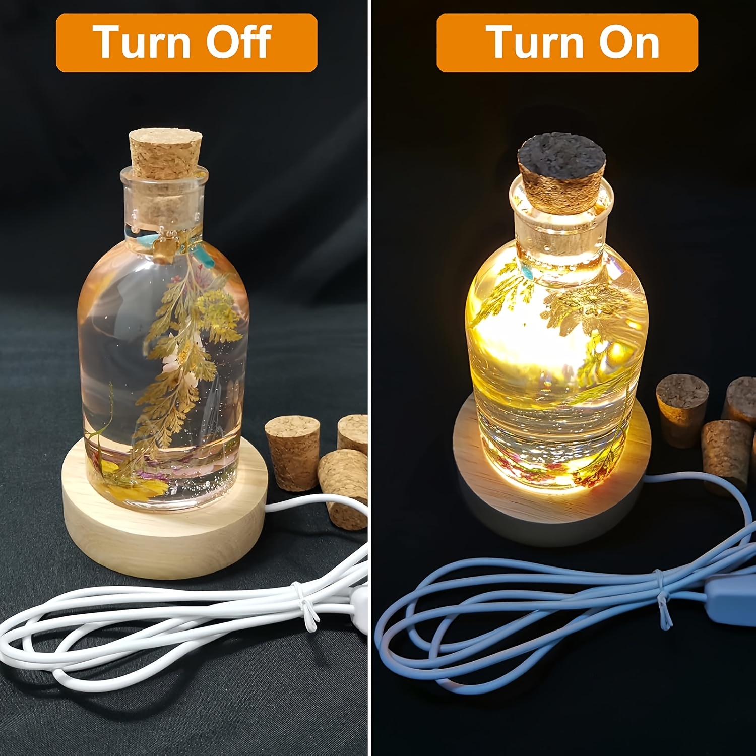Drift Bottle Light Resin Mold  - Desk Setup At Home recensie en prijs