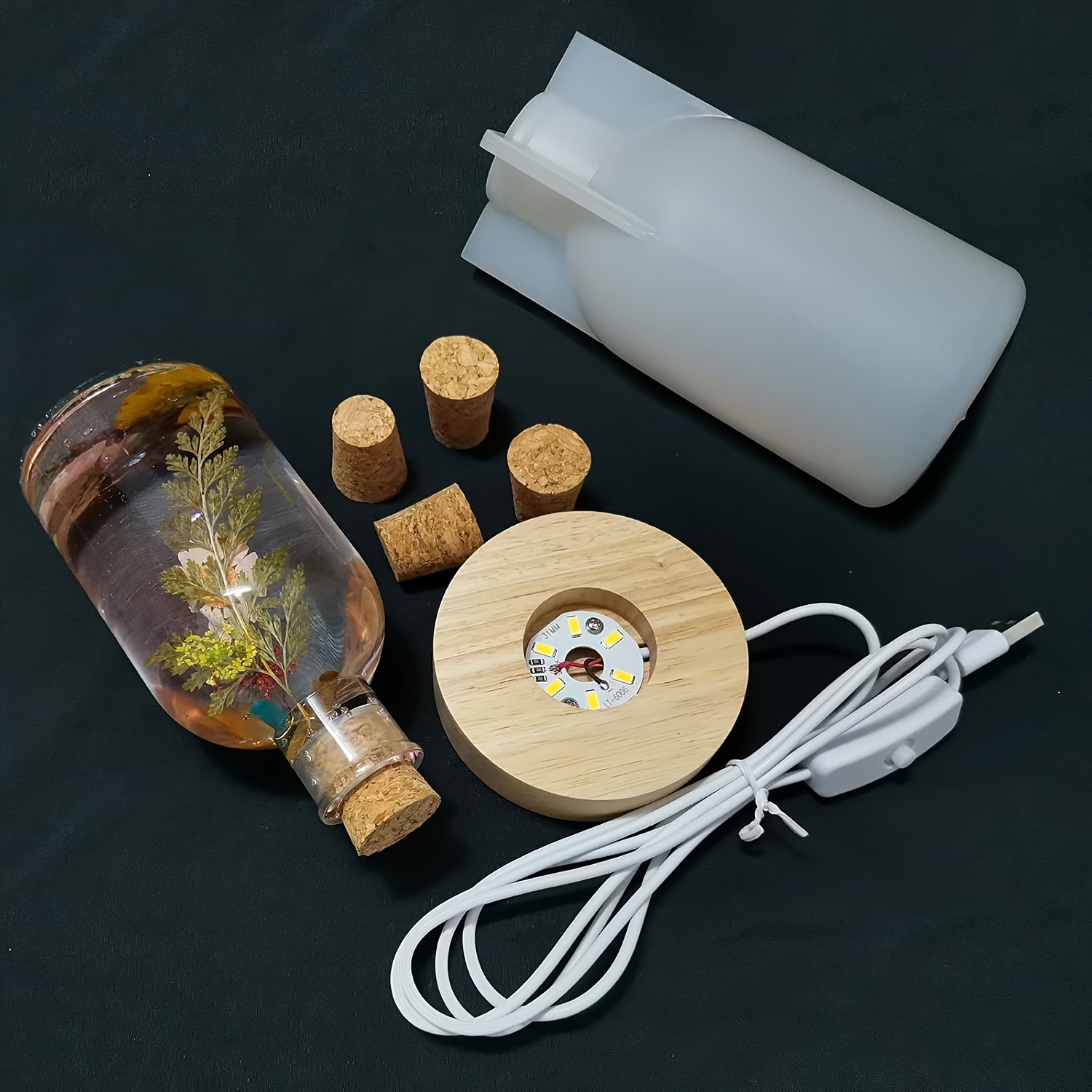Drift Bottle Light Resin Mold  - Desk Setup At Home recensie en prijs