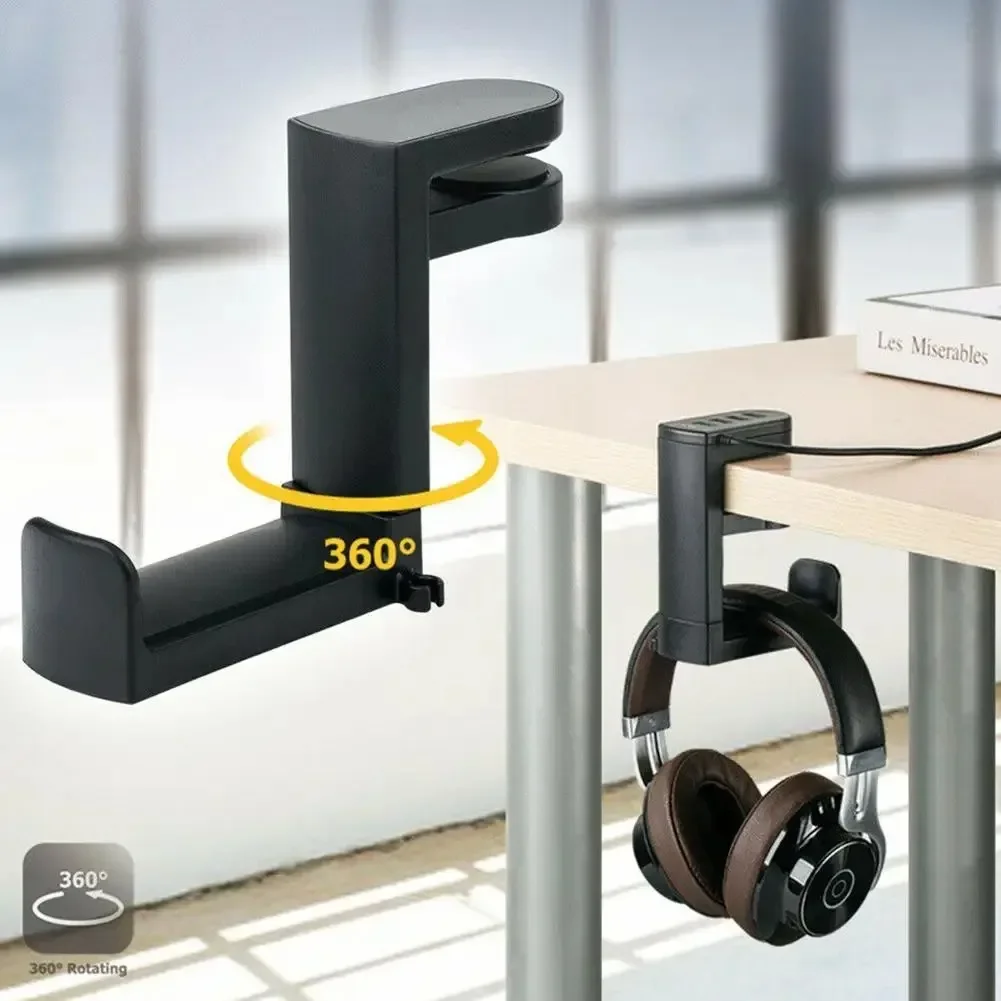 Rotatable Headphone Holder Uni - Headphone Hook Under recensie en prijs