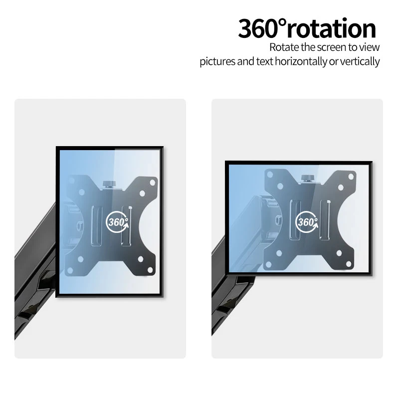Universal Monitor Arm & Brazo  - Desk Setup White recensie en prijs