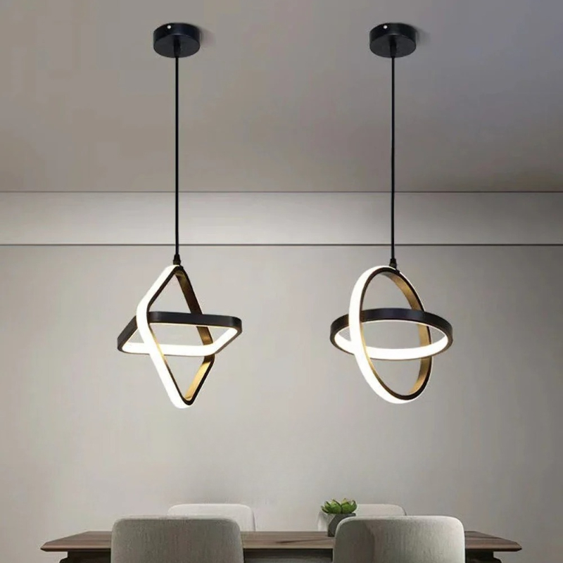 Modern LED Pendant Light Black - Desk Setup White recensie en prijs
