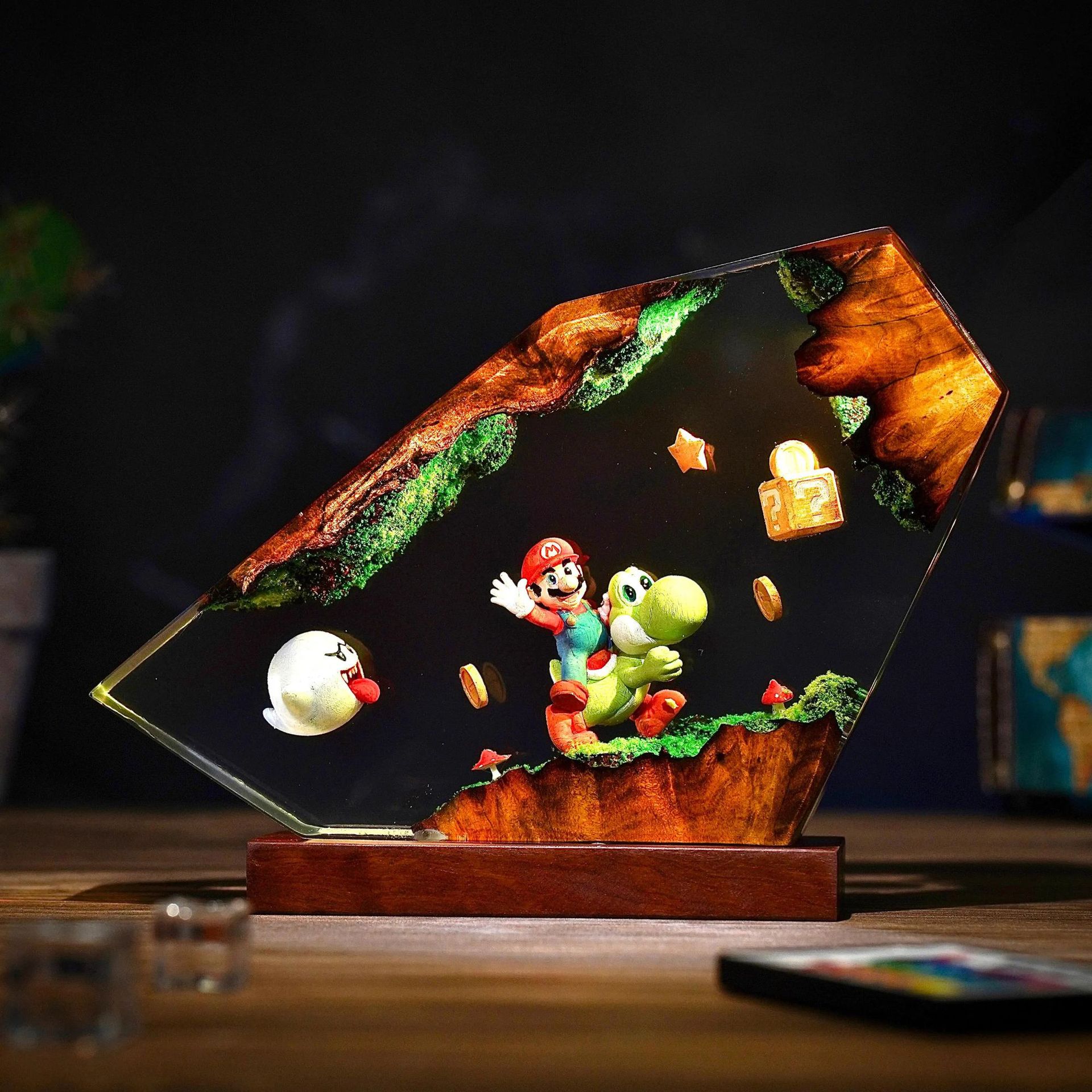 Table Resin Lamp Cartoon Anime - Desk Setup Desk recensie en prijs