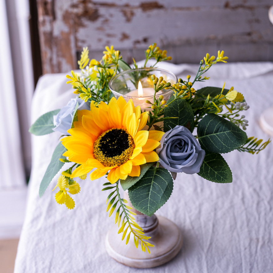 Simulation Sunflower Wreath Ca - Desk Setup At Home recensie en prijs