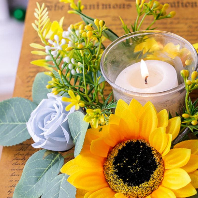 Simulation Sunflower Wreath Ca - Desk Setup At Home recensie en prijs