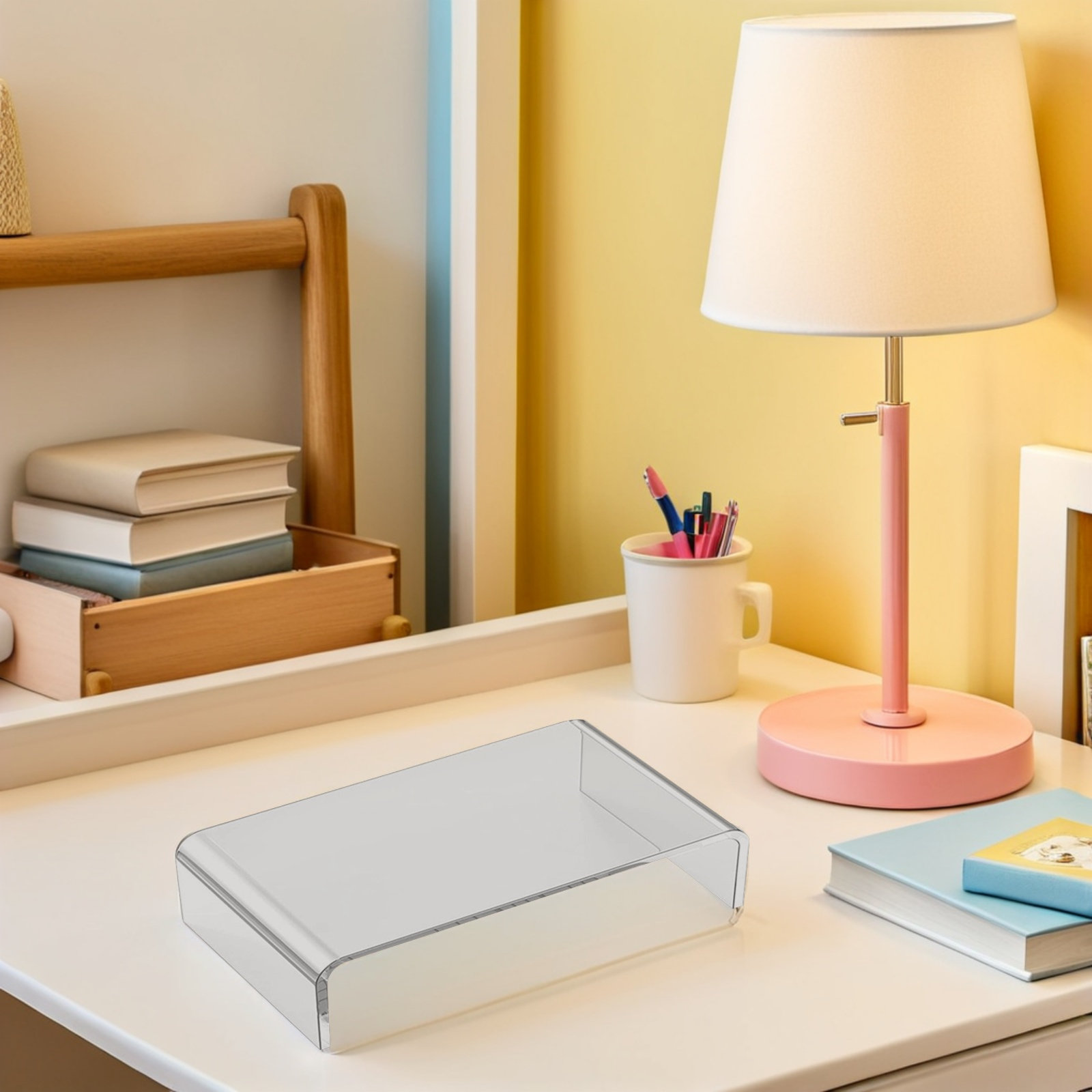 Clear Acrylic Monitor Stand Ri - Desk Setup Ergonomics recensie en prijs