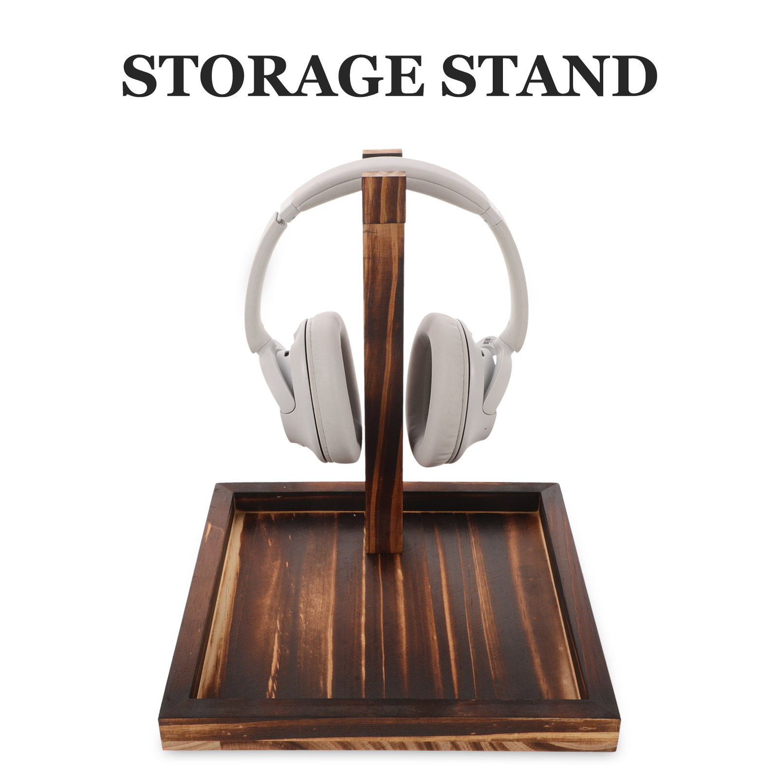 Solid Wood Headphone Stand for - Desk Setup Headphones recensie en prijs