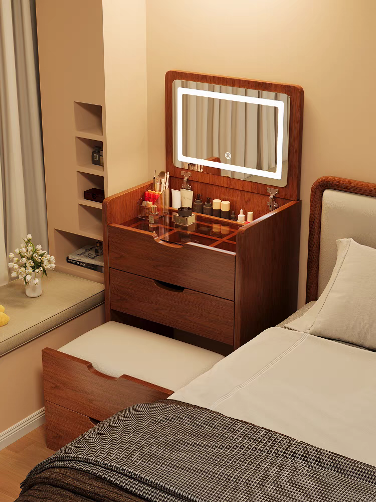 (60cm) 3 in 1 Vanity Desk with - Desk Setup In Small Bedroom recensie en prijs