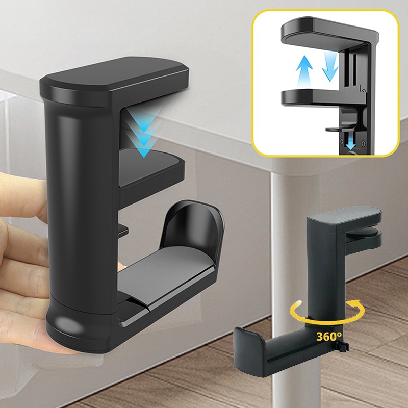No Punch Table Clip Hook Earph - Headphone Hook Under recensie en prijs