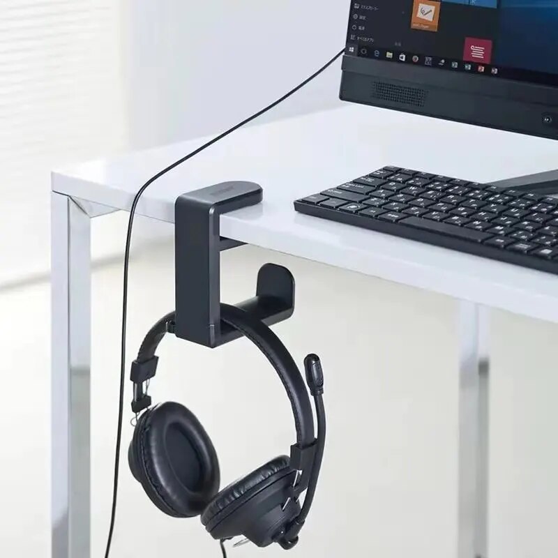 No Punch Table Clip Hook Earph - Headphone Hook Under recensie en prijs