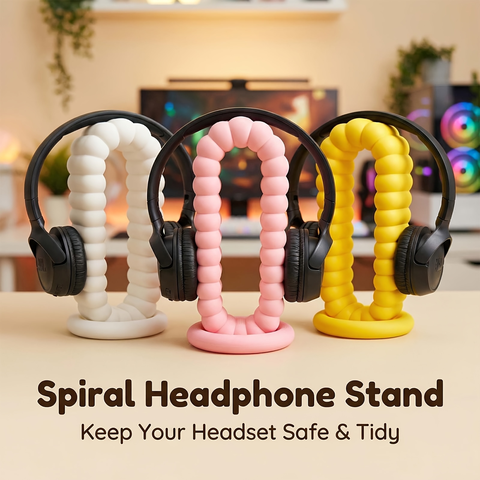 3D Printed Creative Headphone  - Headphone Hook Under recensie en prijs