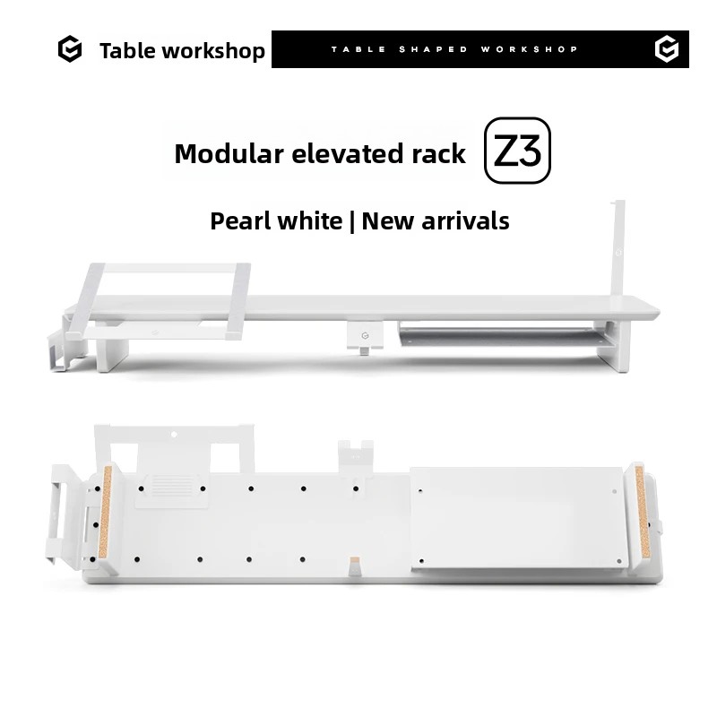 ‌Modular White Monitor Riser S - Desk Setup Ergonomics recensie en prijs