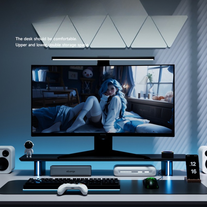 RGB Monitor Stand Ergonomic Co - Desk Setup Ergonomics recensie en prijs