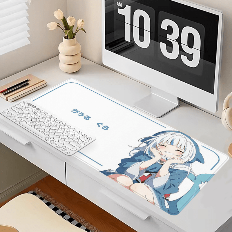 Extra Large Cute Shark Hoodie  - Desk Setup Girl recensie en prijs