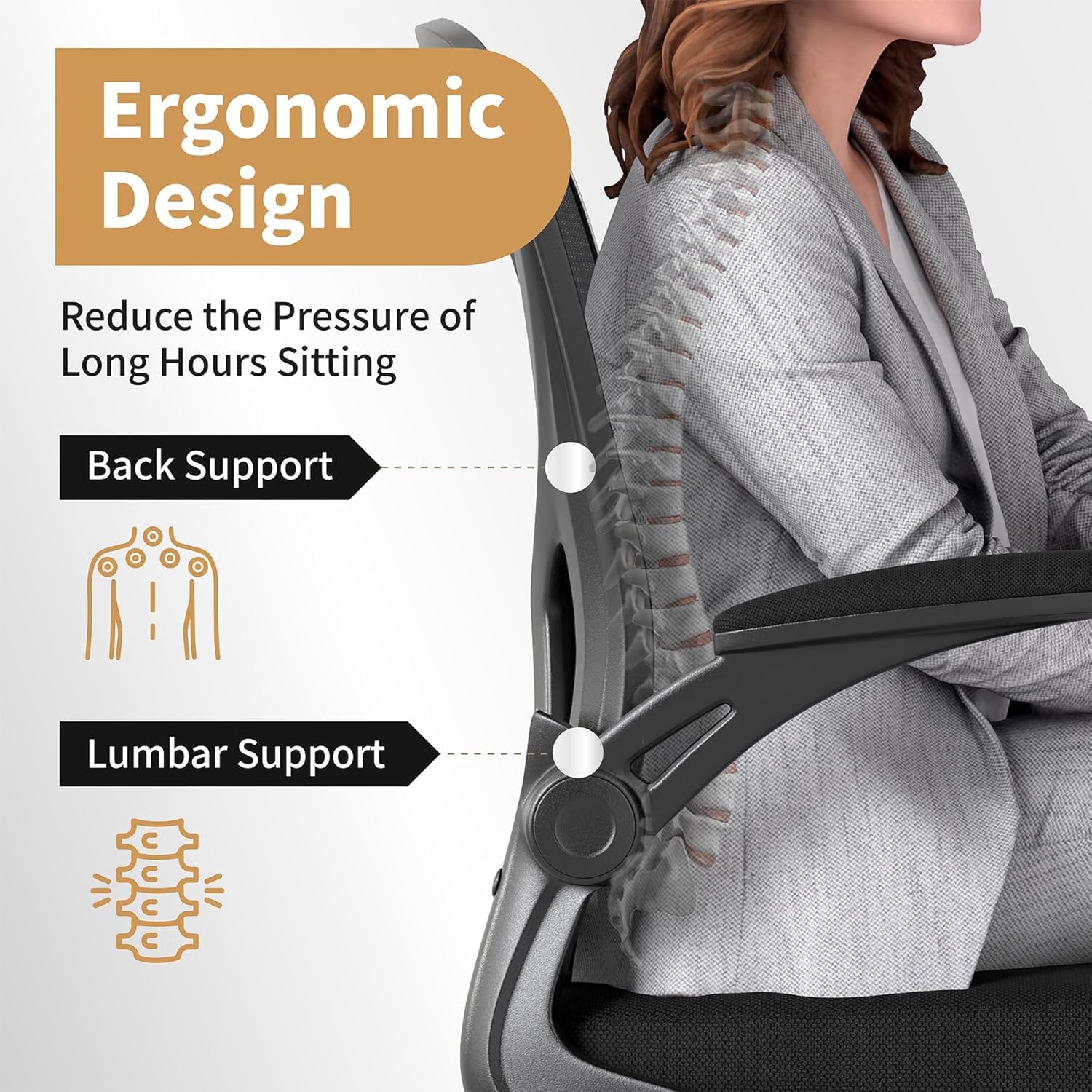 Ergonomic Office Chair Set 8,  - Desk Setup Ergonomics recensie en prijs