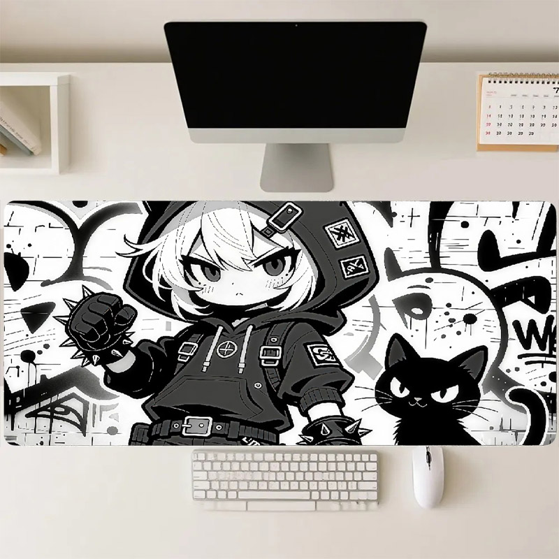 Large Gaming Mouse Pad Anime G - Desk Setup Girl recensie en prijs