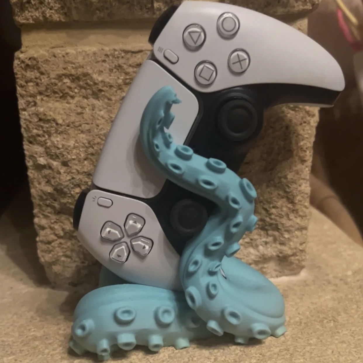 3D Printed Octopus Game Contro - Desk Setup Ps5 recensie en prijs
