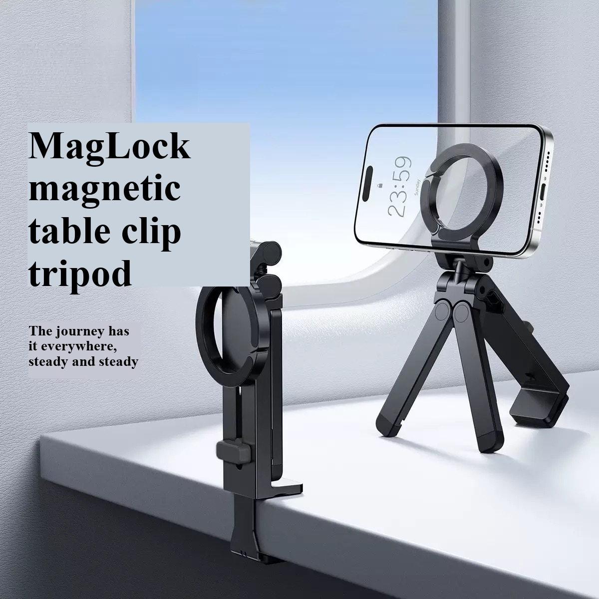 New magnetic phone holder, des - Desk Setup Desk recensie en prijs