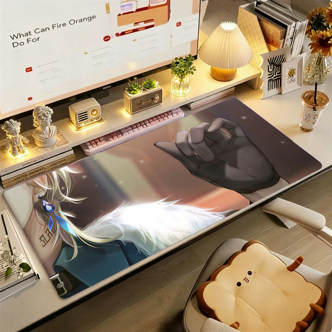 Gaming Mouse Pad, Large Desk M - Desk Setup Girl recensie en prijs