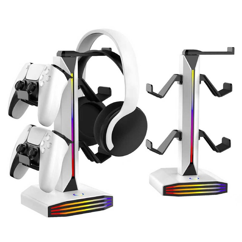 B47C RGB Earphone Rack For PC  - Desk Setup Headphones recensie en prijs