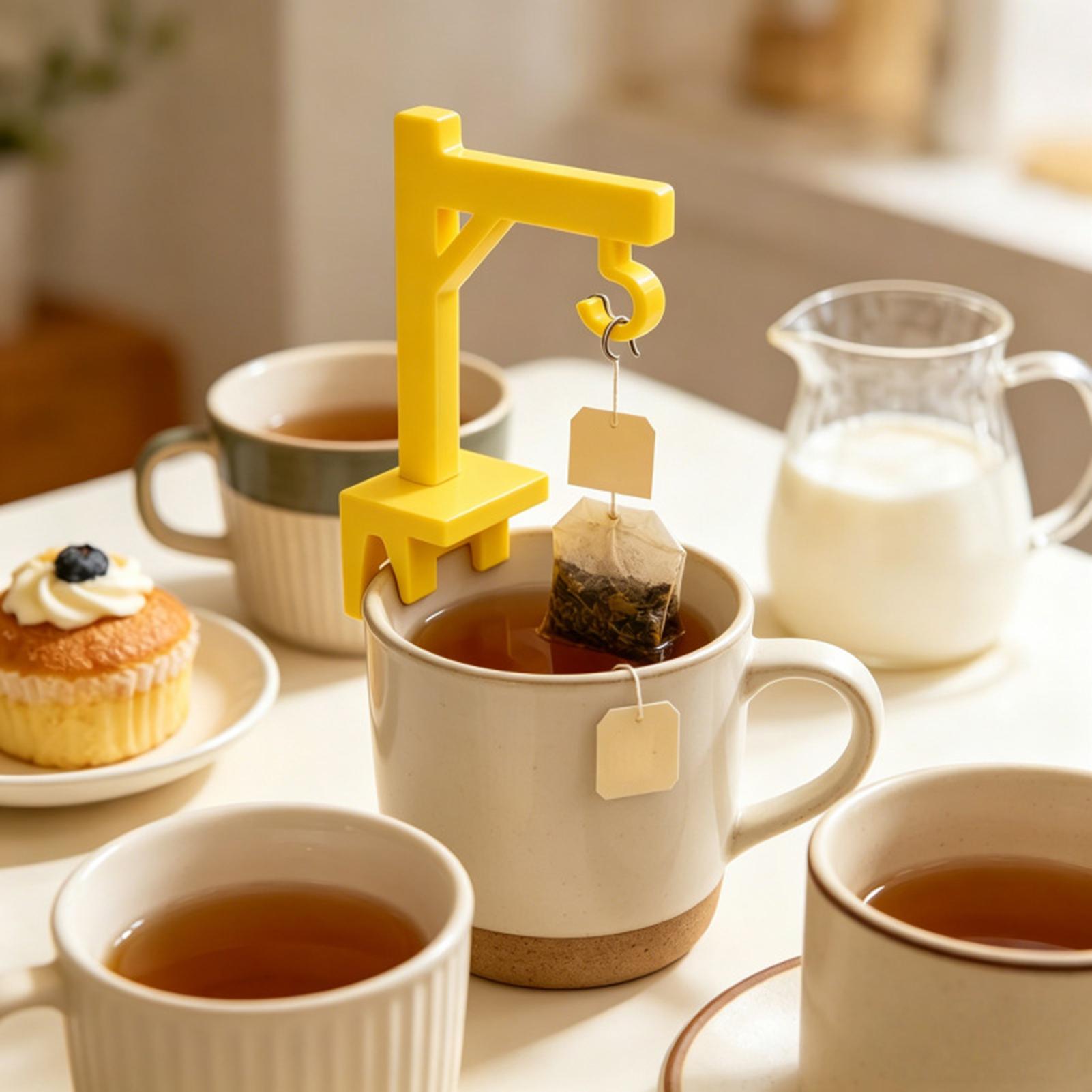 1PC Tea Bag Holder Clip Cute P - Desk Setup Cute recensie en prijs