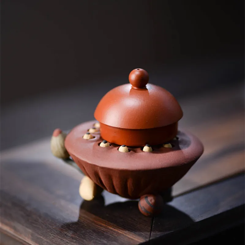 Creative Purple Clay Tea Pet T - Desk Setup At Home recensie en prijs